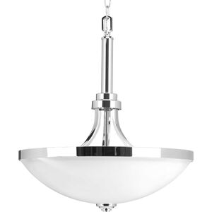 Topsail 3 Light 18.75 inch Polished Chrome Inverted Pendant Ceiling Light