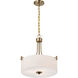 Liam 15.88 inch Burnished Brass Pendant Ceiling Light