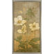 Anemones Green and Beige and White Framed Art, The Studio