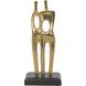 Abstract Bronze/Black Figurine