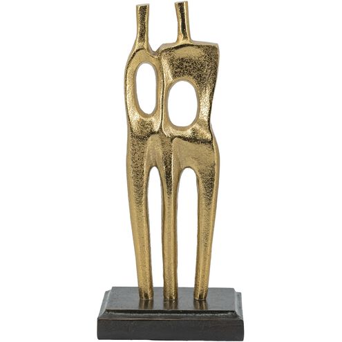 Abstract Bronze/Black Figurine