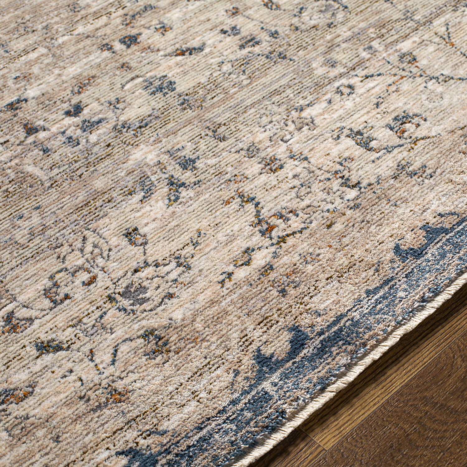 Arya 98 X 60 inch Taupe Rug, Rectangle