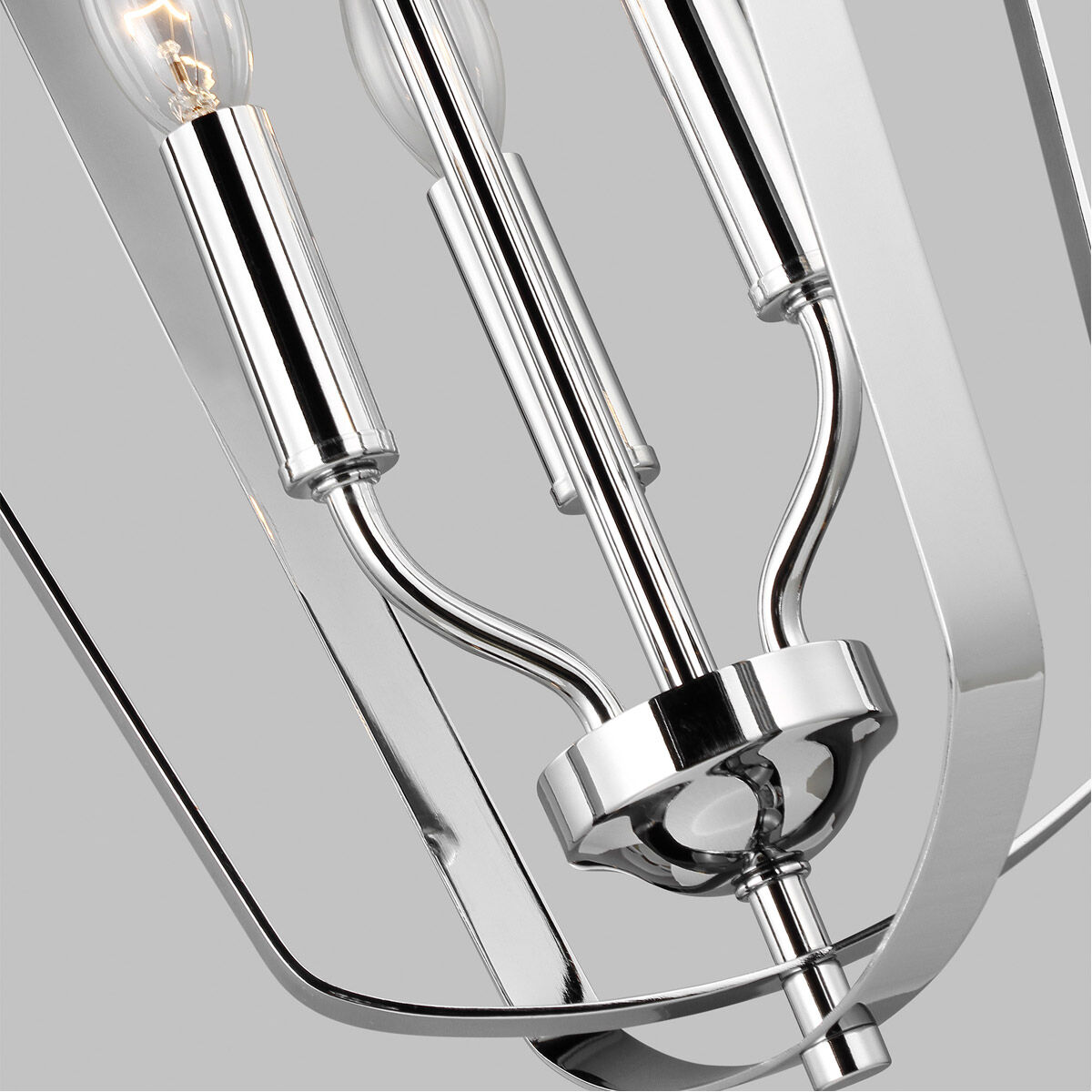 Romee LED 12.88 inch Chrome Foyer Pendant Ceiling Light, Small