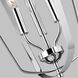 Romee LED 12.88 inch Chrome Foyer Pendant Ceiling Light, Small