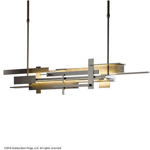 Planar LED 9 inch Sterling Pendant Ceiling Light, Large