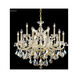 Maria Theresa 16 Light 29 inch Gold Lustre Crystal Chandelier Ceiling Light