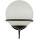 Alora Mood Alba Wall/Vanity Light Wall Light in Matte Black