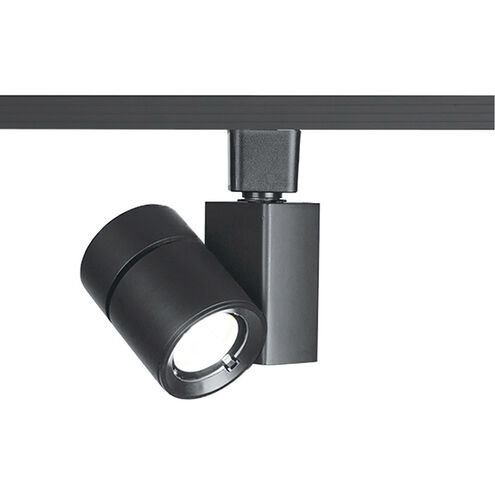 WAC Lighting Exterminator II 1 Light 120 Black Track Head Ceiling Light in 3000K, 90, Flood, J Track J-1023F-930-BK - Open Box