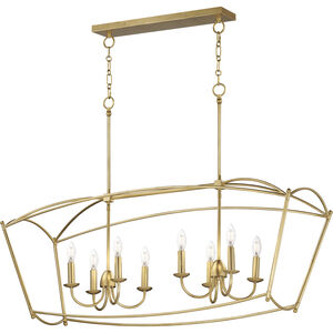 Plumette 8 Light 14.00 inch Island Light