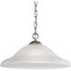 Conway 1 Light 6 inch Brushed Nickel Pendant Ceiling Light