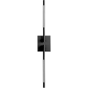 Palillos LED 5.5 inch Black Sconce Wall Light