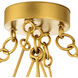 Hill Country 20 Light Darkened Bronze and Brass Chandelier Ceiling Light