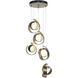 Riza 5 Light 19.1 inch Soft Gold Pendant Ceiling Light