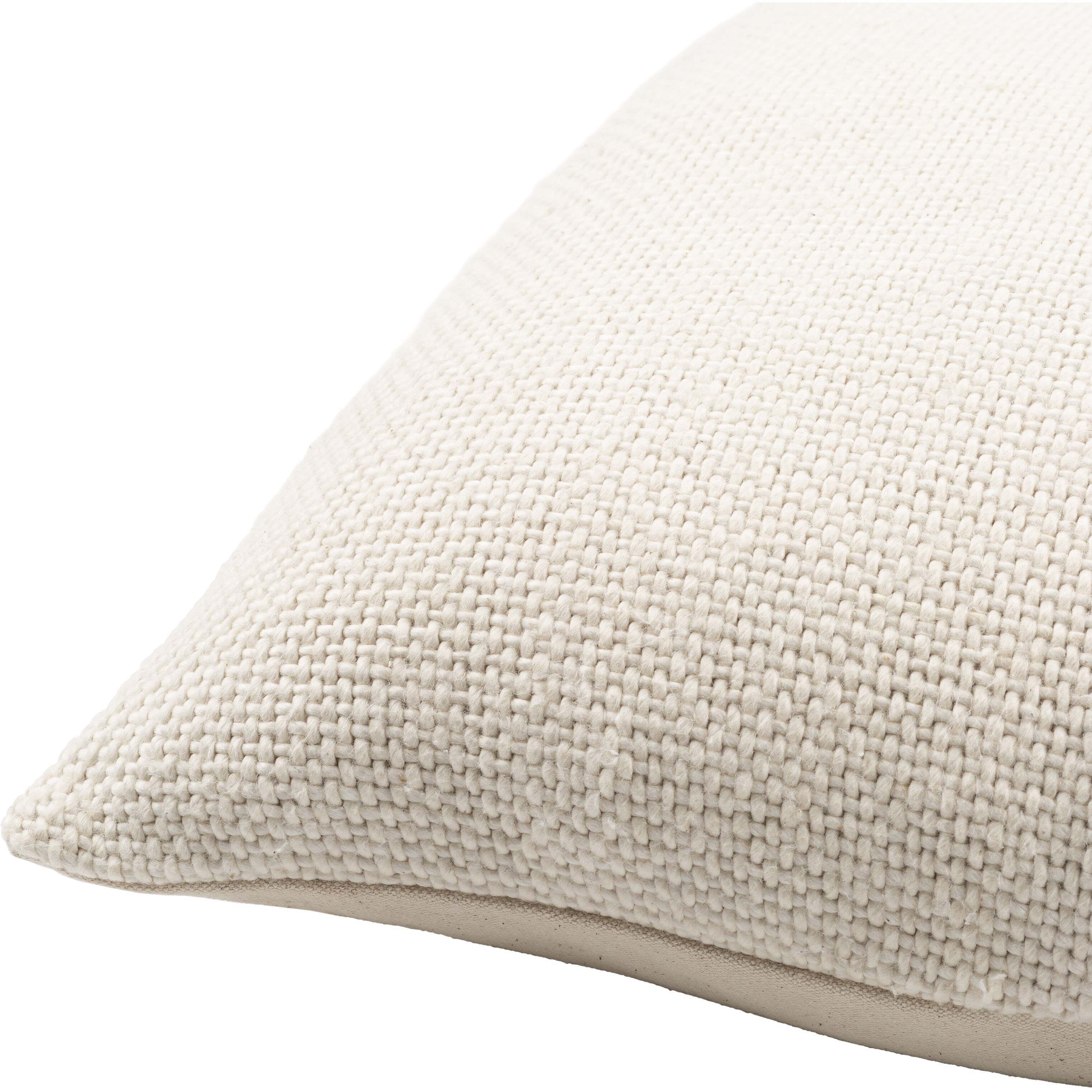 Vanessa 22 inch Cream Pillow Kit in 14 x 22, Lumbar