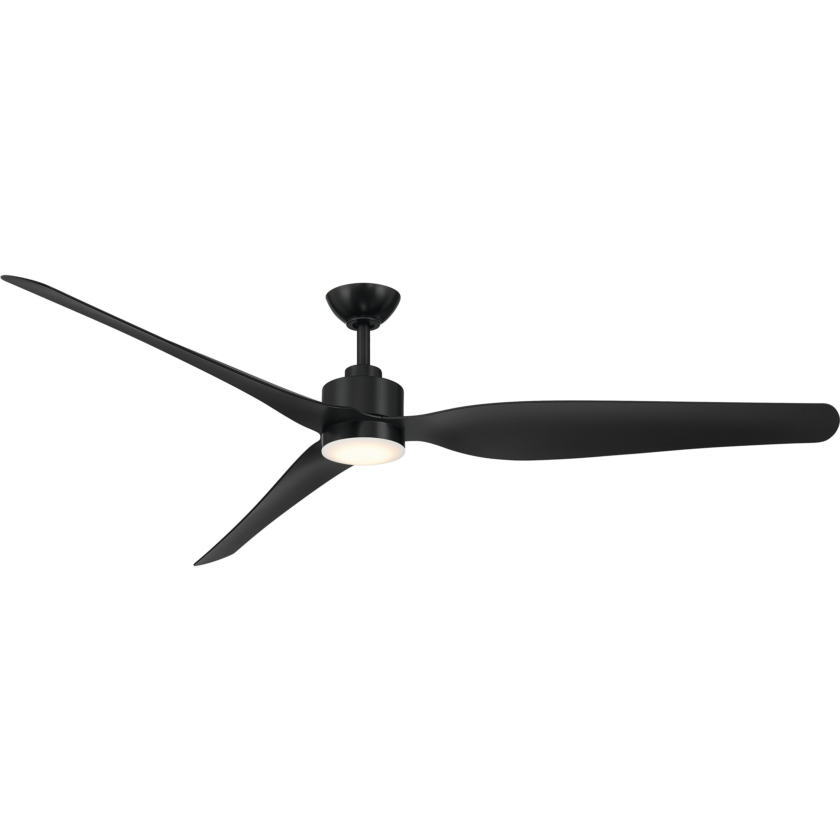 Norwynd 72 inch Coal Indoor/Outdoor Smart Ceiling Fan