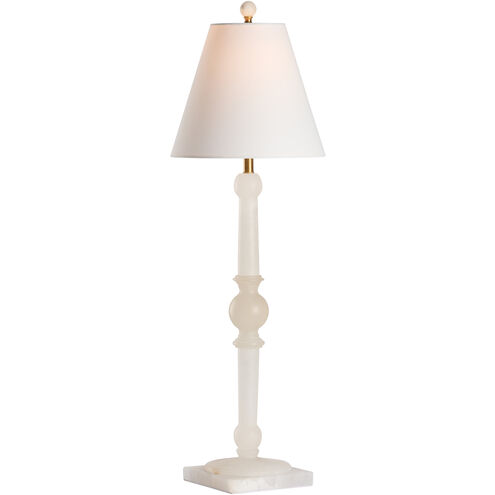 City Lights 28.5 inch 100.00 watt White/Cream Table Lamp Portable Light
