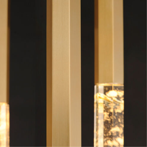 Diaphane LED 9.75 inch Gold Multi-Light Pendant Ceiling Light