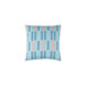 Lina 20 X 20 inch Sky Blue and Dark Blue Throw Pillow