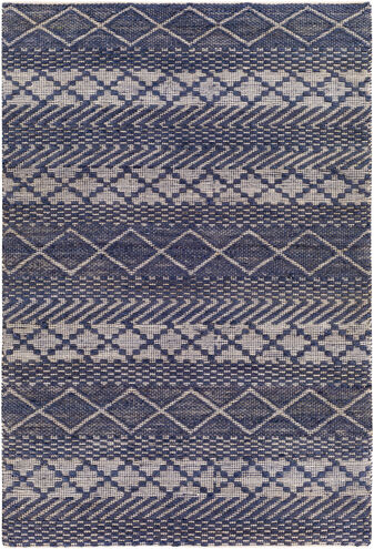 Santa Barbara 90 X 60 inch Navy Rug in 5 x 8, Rectangle