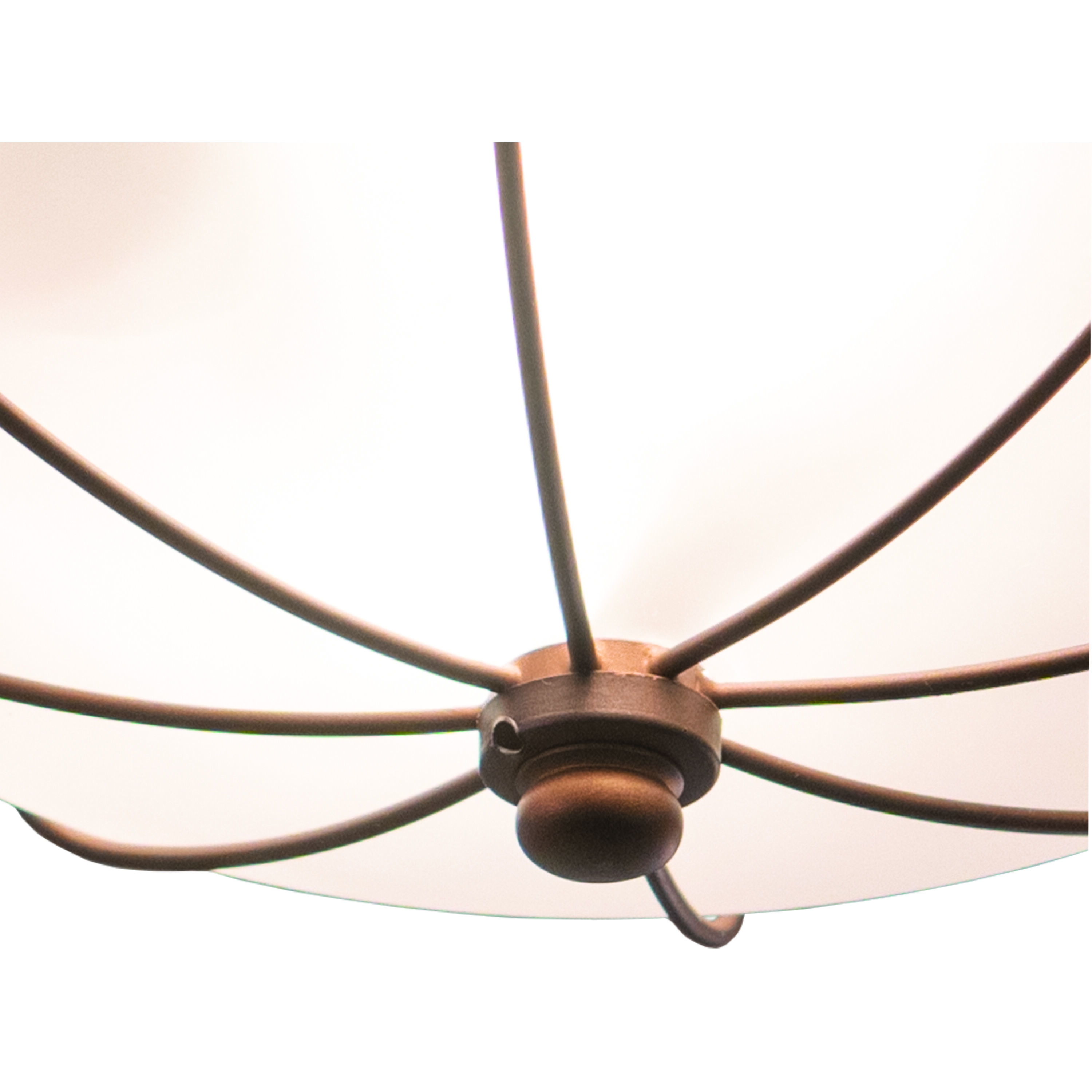 Orleans LED 15 inch Antique Red Copper Outdoor Ceiling