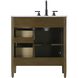 Blakely 32 X 34 inch Hazel Oak Bathroom Vanity Cabinet