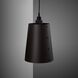 Hooked Wall Light in Graphite / Smoked Bronze