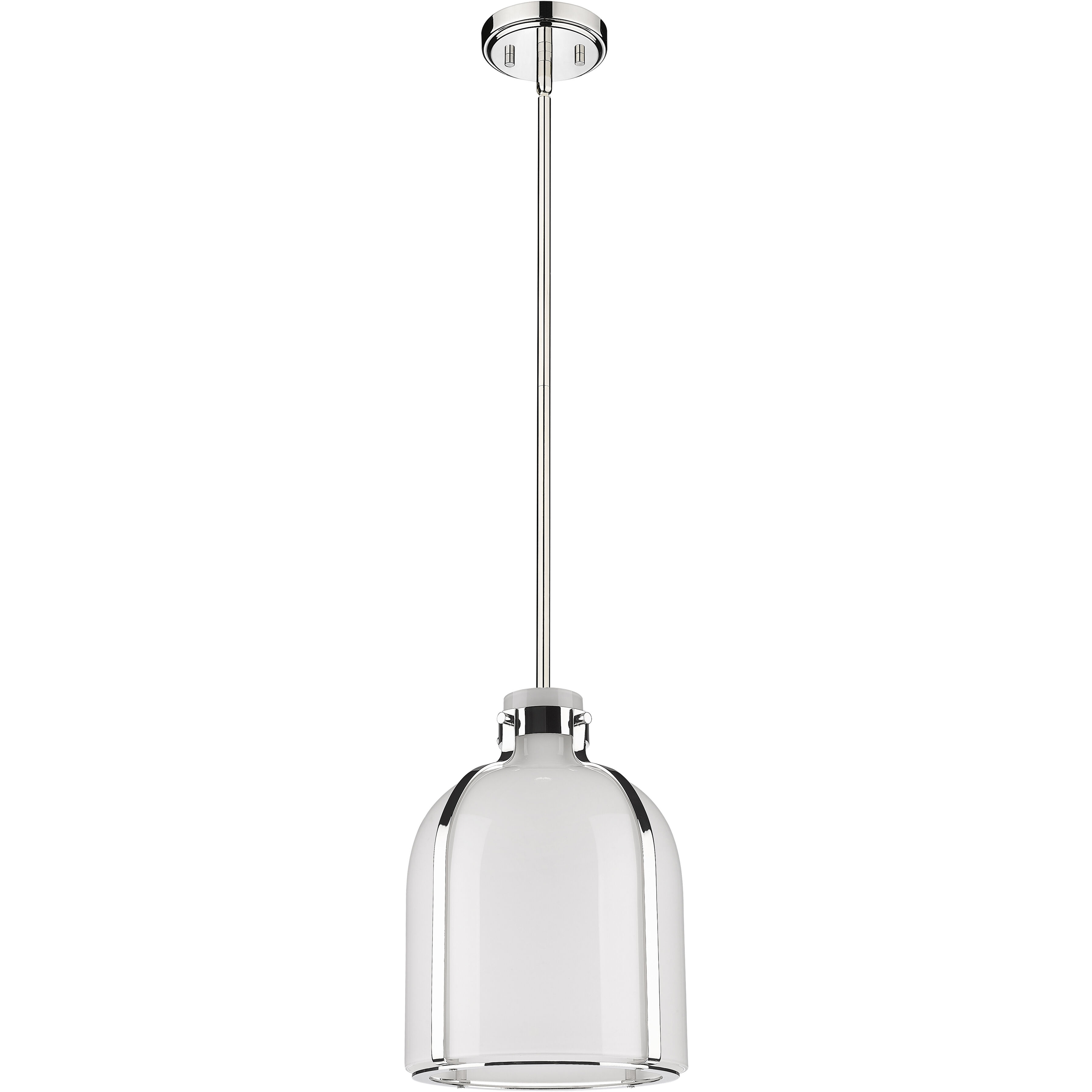 Pearson 1 Light 9.75 inch Polished Nickel Pendant Ceiling Light