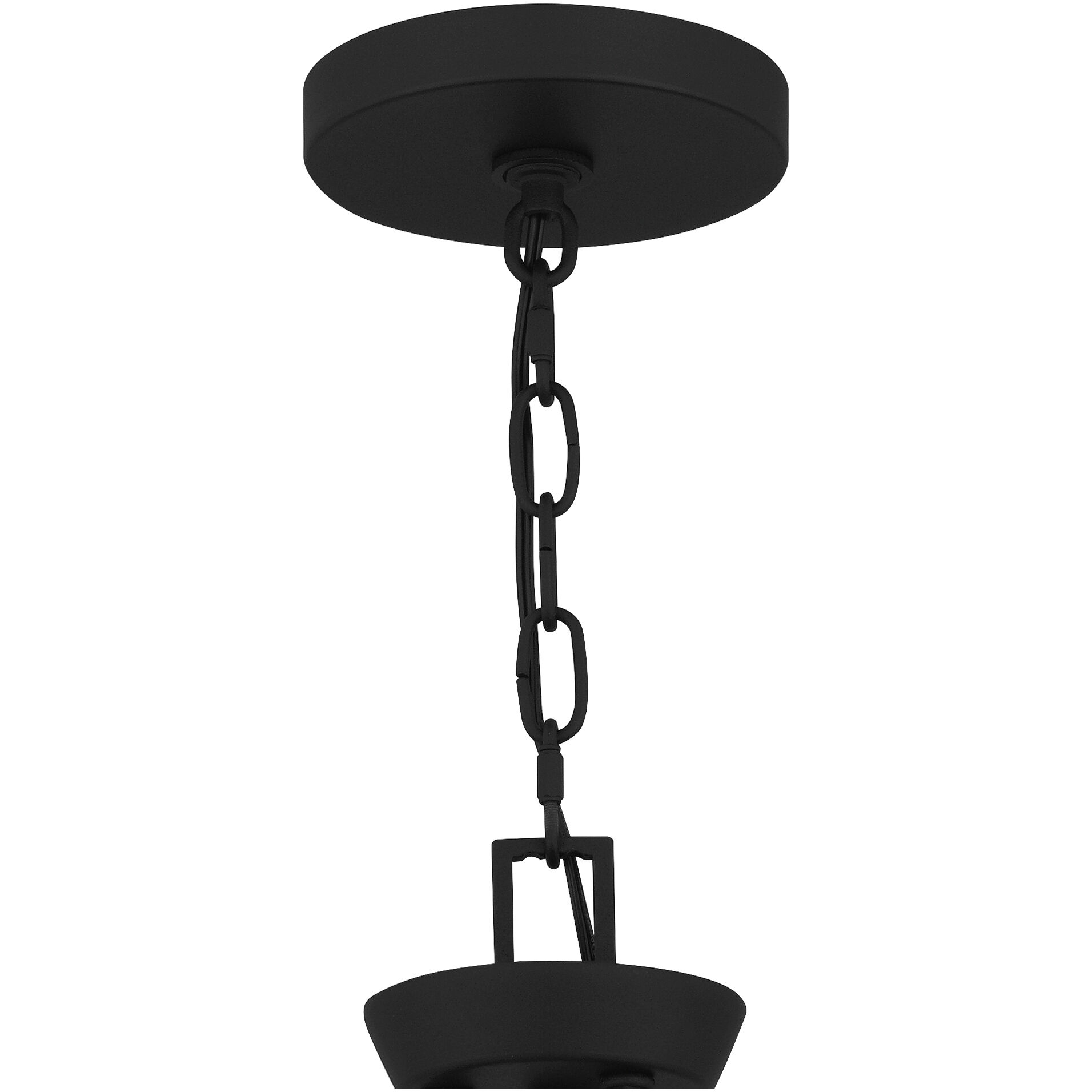 Alpine 6 Light 26 inch Earth Black Chandelier Ceiling Light