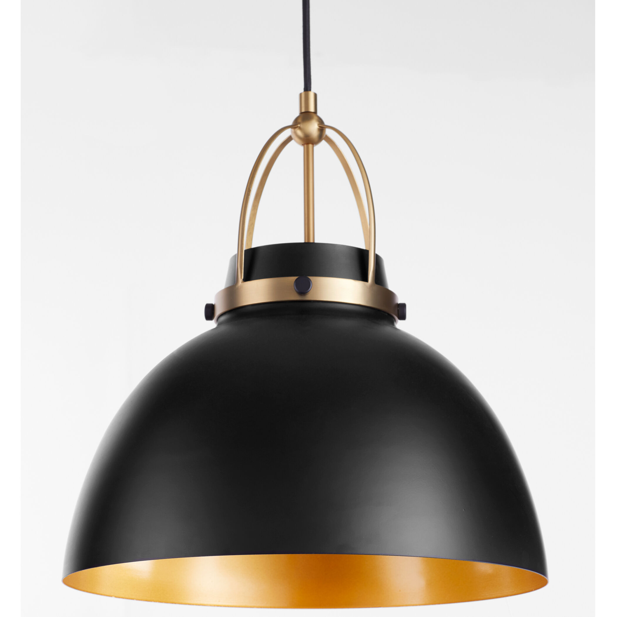 Fort Worth 1 Light 15 inch Matte Black Pendant Ceiling Light