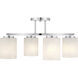 Herron 4 Light 24 inch Chrome Semi-Flush Ceiling Light