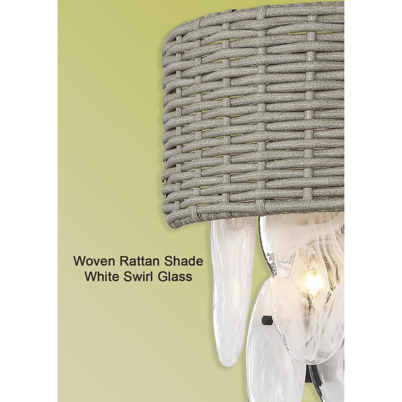 Breakers Isle 4 Light 16.38 inch Coal Wall Sconce Wall Light