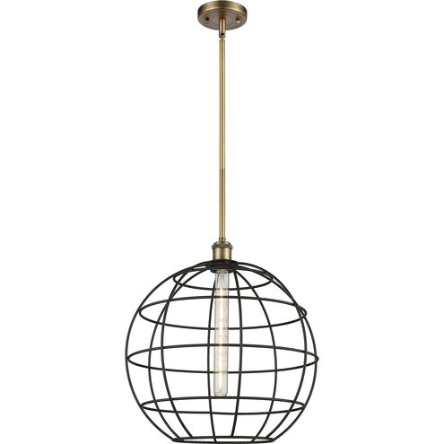Lake Placid 1 Light 16 inch Brushed Brass Pendant Ceiling Light