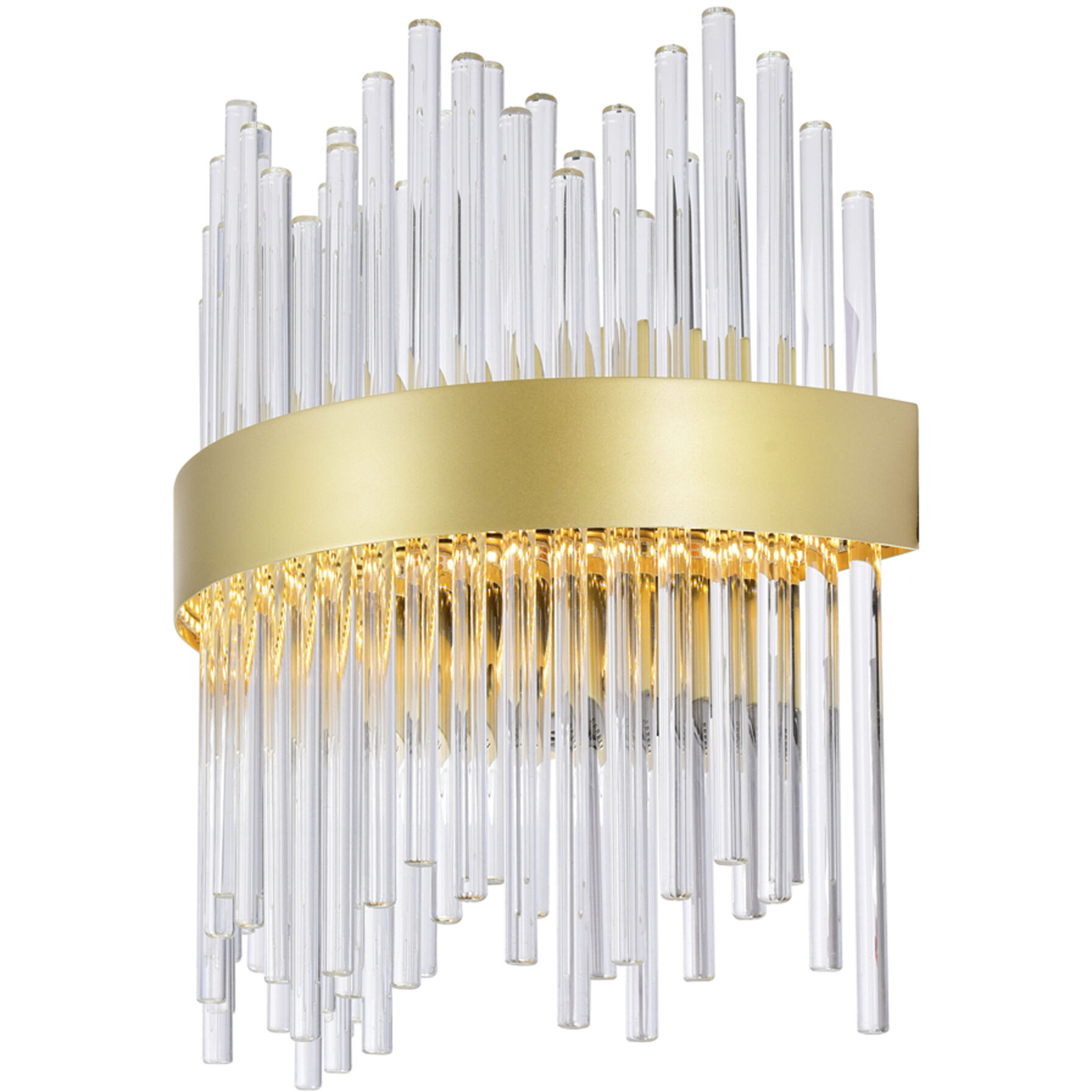 Genevieve LED 12 inch Medallion Gold Wall Light