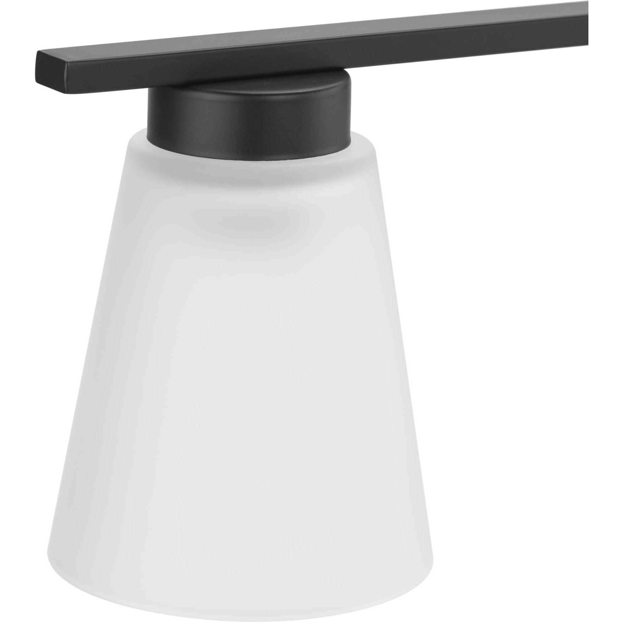 Tanner 4 Light 31.12 inch Matte Black Vanity Light Wall Light