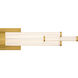 Talbott LED 32 inch Brushed Gold Bath Light Wall Light, Large
