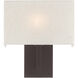 Hayworth 1 Light 11 inch Bronze ADA ADA Wall Sconce Wall Light