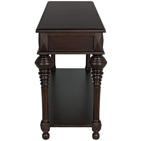 Colonial 72 X 20 inch Distressed Brown Sofa Table, Large