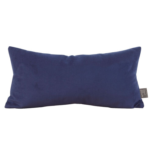 Bella 22 X 6 inch Blue Pillow