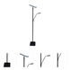 Hector 72 inch 30.00 watt Black Torch Lamp Portable Light