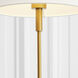 Drew & Jonathan Porteau 23 inch 9.00 watt Satin Brass Table Lamp Portable Light