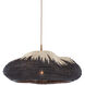 Comme Des Paniers 1 Light 23 inch Khaki Pendant Ceiling Light