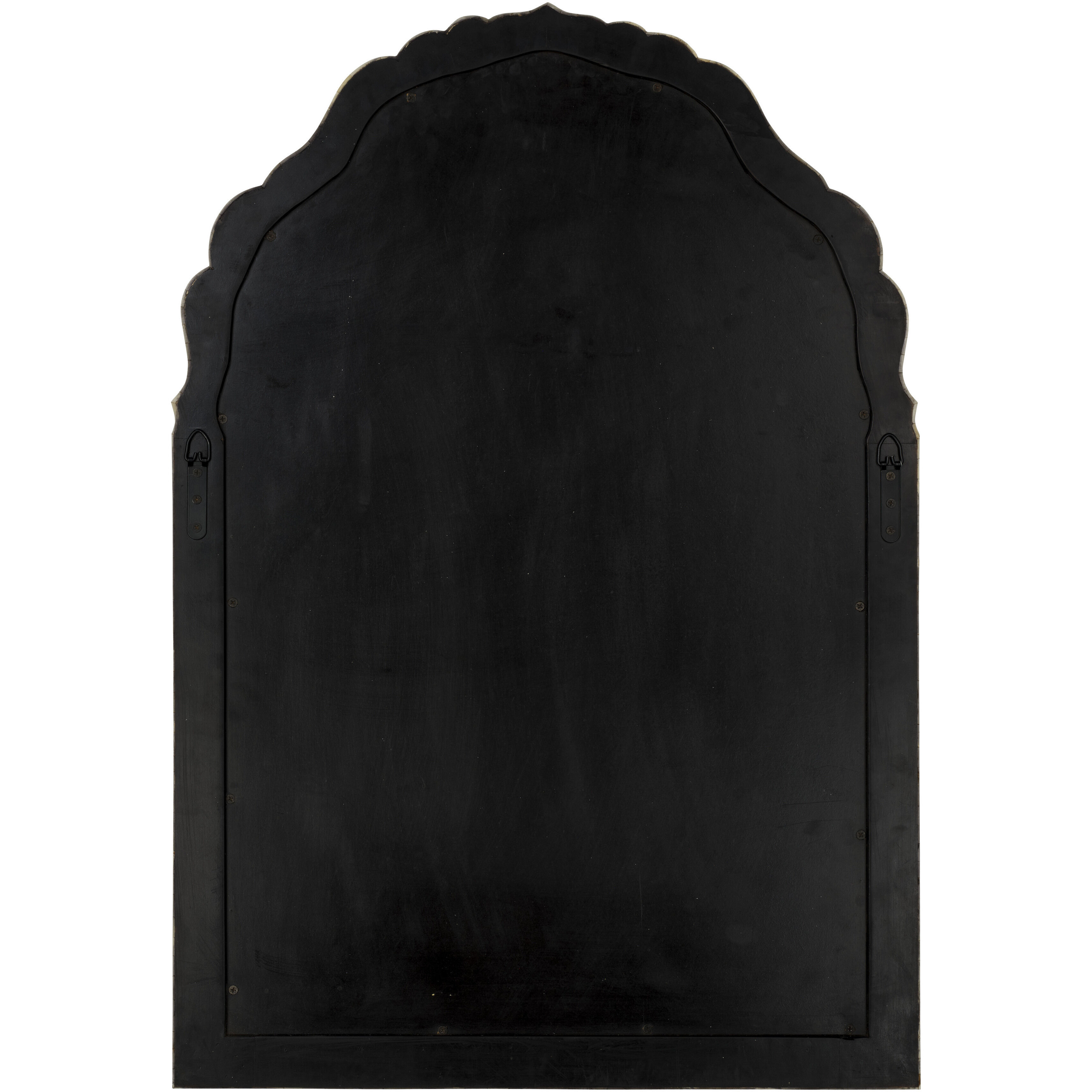 Chateau 36 X 24 inch Smooth White Mirror, Inline