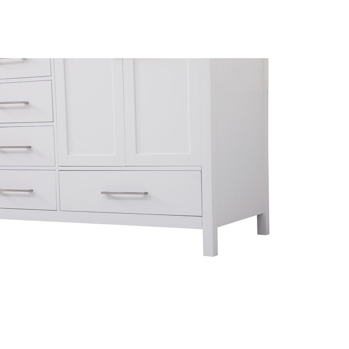 Irene 72 X 22 X 34 inch White Vanity Sink Set