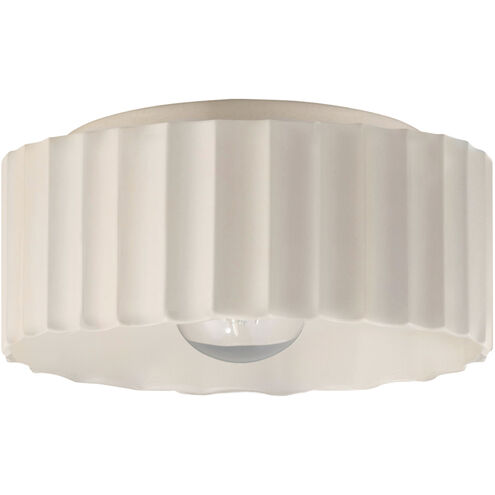 Radiance 1 Light 13 inch Matte White Flush Mount Ceiling Light