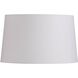Striata 29 inch 150 watt Antiqued Aluminum Table Lamp Portable Light