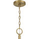 Veil 10 Light 36 inch Legacy Brass Pendant Ceiling Light
