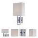 Prisca 1 Light 8 inch Chrome ADA Wall Sconce Wall Light