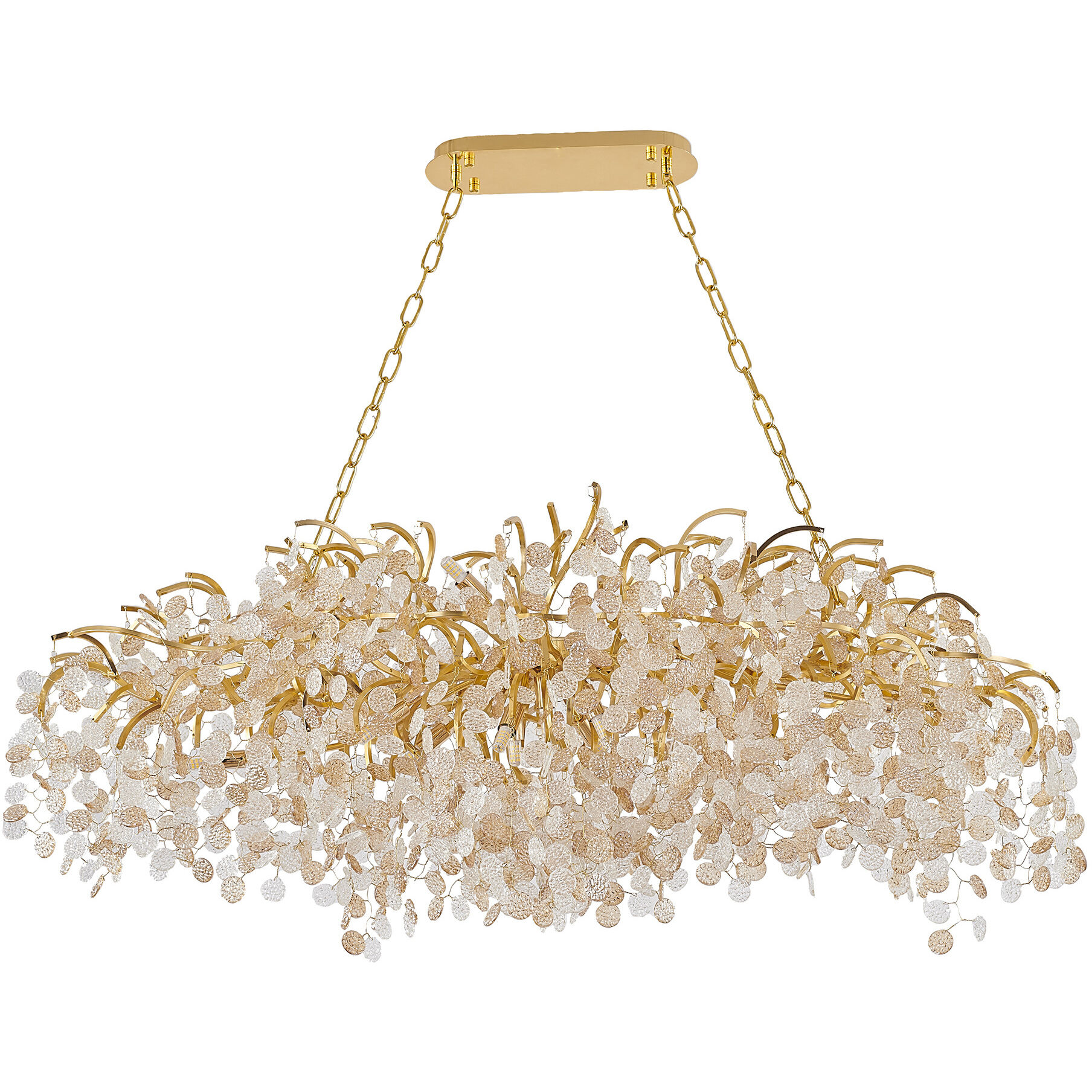 Canada 16 Light 25 inch Gold Chandelier Ceiling Light