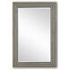 Taurus 48 X 32 inch White Speckle and Black with Mirror Mirror