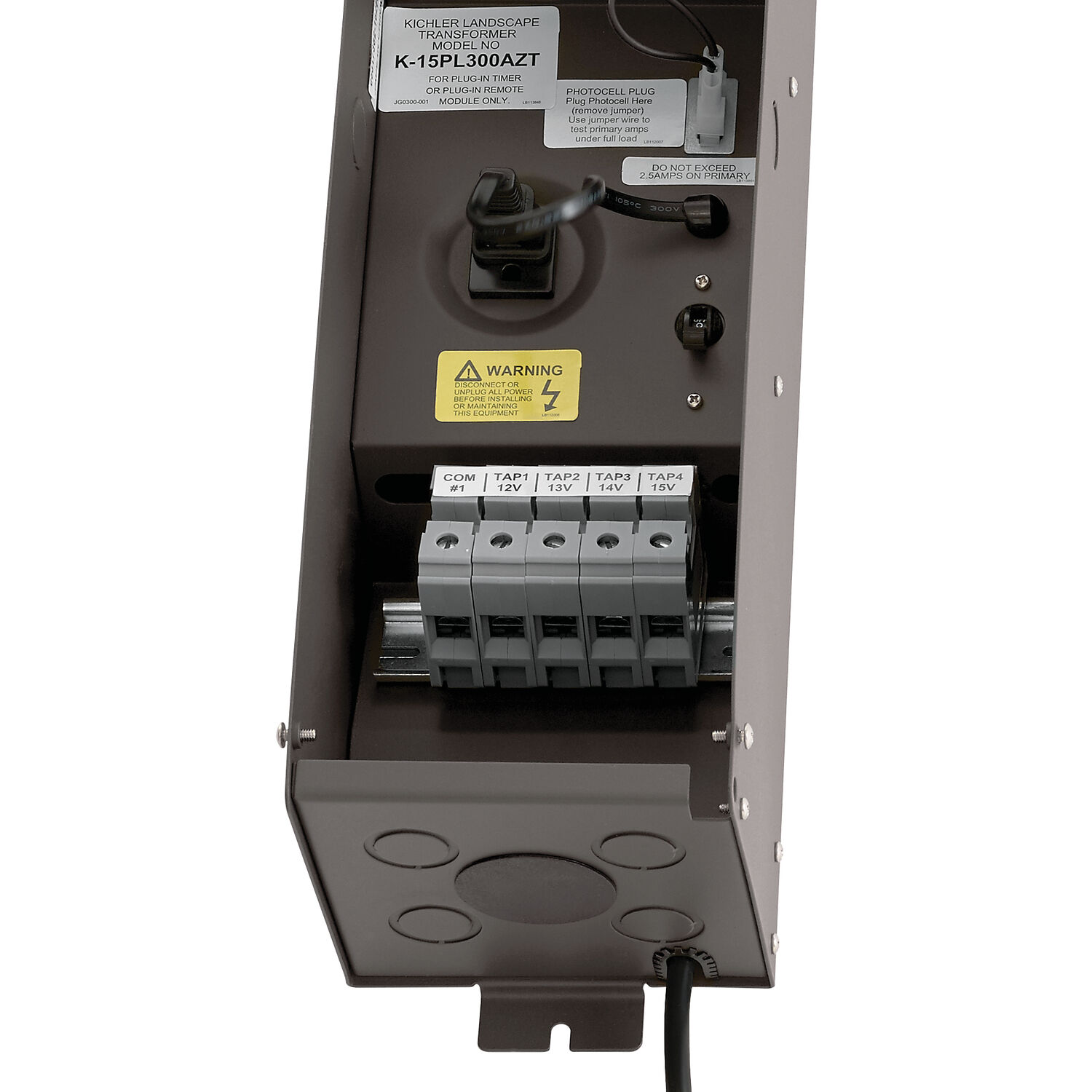 Transformer - Plus Series 120 Textured Architectural Bronze Landscape 12V Transformer